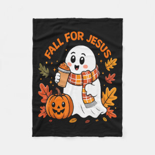 Für Jesus fallen Christlicher Herbst Süßer Geist K Fleecedecke