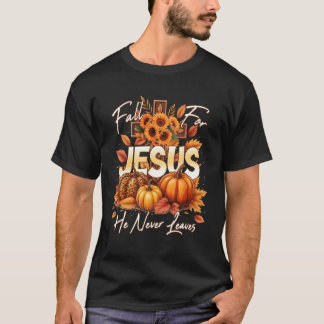 Für Jesus fallen Er verlässt den christlichen Glau T-Shirt