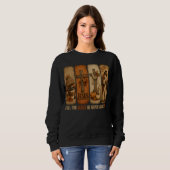 Für Jesus fallen, Er verlässt nie Sweatshirt (Vorne ganz)