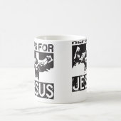 Für Jesus Kaffeetasse (Mittel)