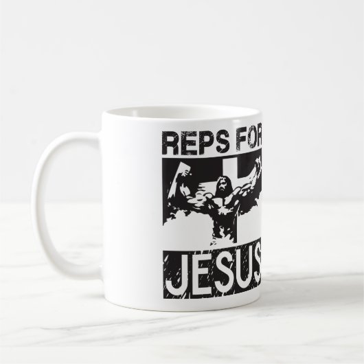 Für Jesus Kaffeetasse (Links)