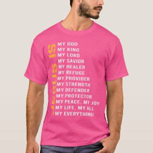 Für Jesus Lasse dein Glaube über Christus. T-Shirt