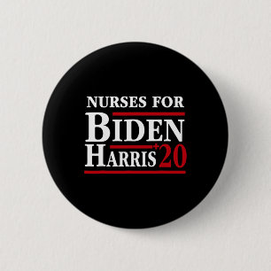 Für Joe Biden Kamala Harris 2020 Nursing Rn's Emt Button