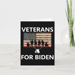 Für Joe Biden Kamala Harris 2020 Vet Election Karte