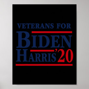 Für Joe Biden Kamala Harris 2020 Wahl Poster