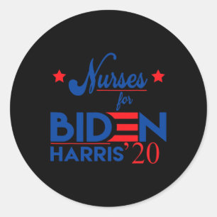 Für Joe Biden Kamala Harris für den Präsidenten 20 Runder Aufkleber