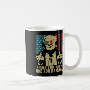 Für Joe One für Kamala Funny Trump 2024 Kaffeetasse