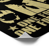 Für Joe One für Kamala Funny Trump 2024 Poster (Ecke)