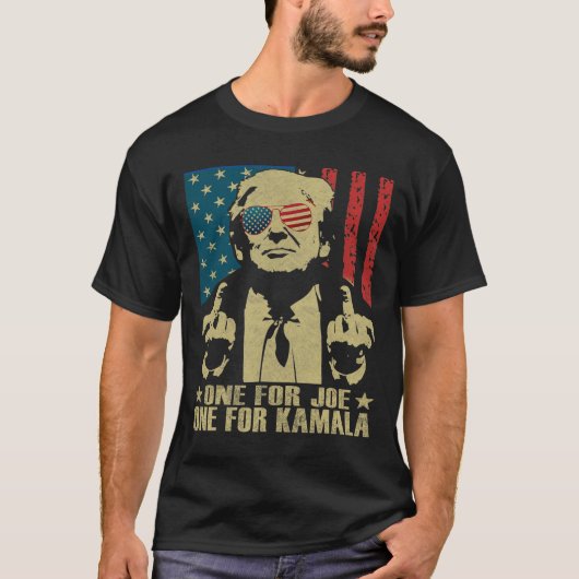 Für Joe One für Kamala Funny Trump 2024 T-Shirt (Vorderseite)