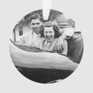 Für Judy und Cody - Doppel-mit Seiten versehene Ornament