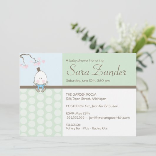 für Juhi - Humpty Dumpty Einladung (Stehend Vorderseite)