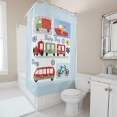 Für Junge Duschvorhang (Beispiel)