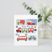 Für Junge Einladung (Stehend Vorderseite)