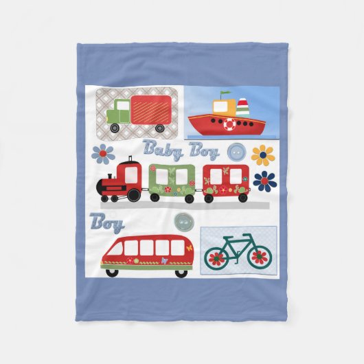 Für Junge Fleecedecke (Vorderseite)