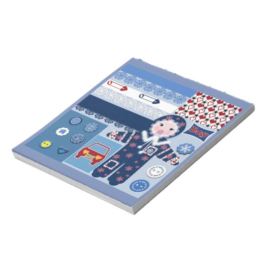 Für Junge Notizblock (Rotiert)