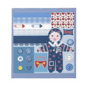 Für Junge Notizblock (Vorderseite)