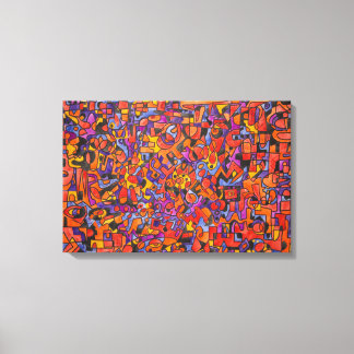 für Kabinett Leinwanddruck