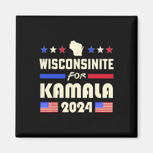 Für Kamala 2024 Kampagne der Patriotischen Demokra Magnet