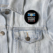Für Kamala Harris 2024 Guatemala-Flagge Button (Beispiel)