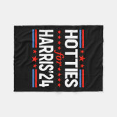 Für Kamala Harris Fleecedecke (Vorderseite (Horizontal))