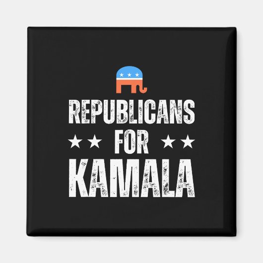 Für Kamala Harris Magnet (Vorne)