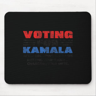 Für Kamala, nachdem er Joe Biden Trump 2024 Wom fa Mousepad