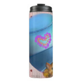 für Katzenliebhaber Thermosbecher (Vorderseite)