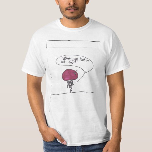 für Kegel T-Shirt (Vorderseite)
