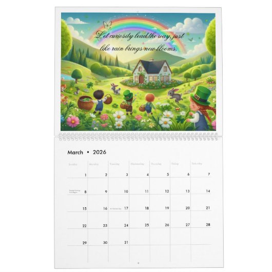 Für Kinder Kalender (Mär 2026)