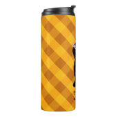 Für Kinder, Kätzchen, lustiges Kätzchen Thermosbecher (Nach links gedreht)