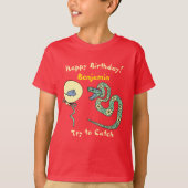 Für Kinder T - Shirt Happy Birthday 2025 (Vorderseite)
