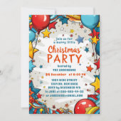 Für Kinder Weihnachts-Party Einladung (Vorderseite)