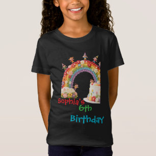 Für Kinder zum Geburtstag Kindermädchen Party Bläs T-Shirt