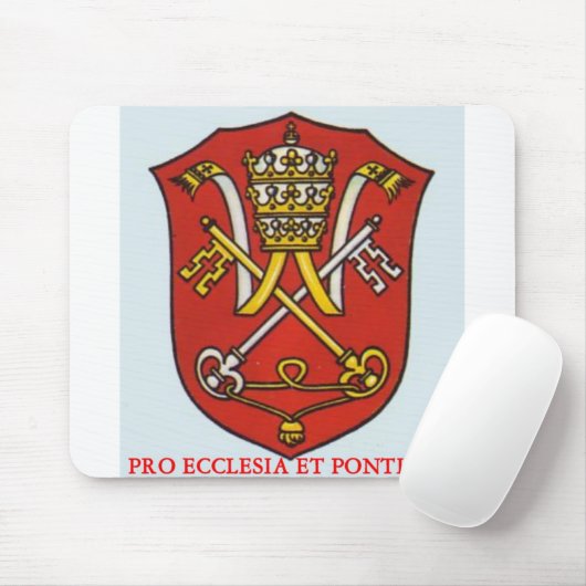 FÜR KIRCHE UND PAPST MOUSEPAD (Mit Mouse)