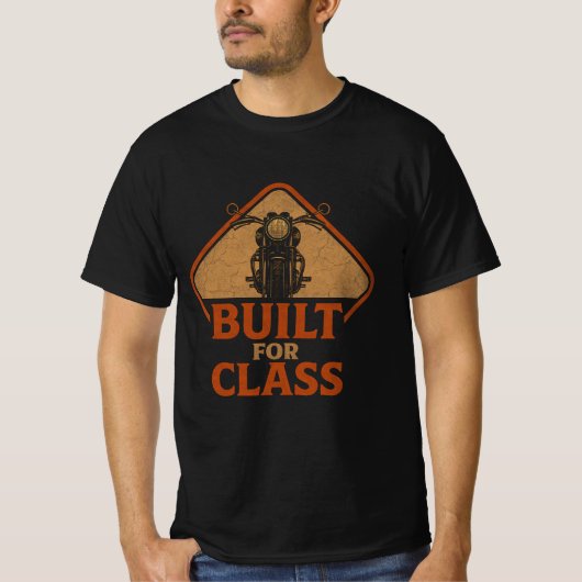 Für Klasse Gebaut T-Shirt (Vorderseite)