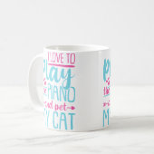 Für Klavierspieler Kaffeetasse (Vorderseite Links)