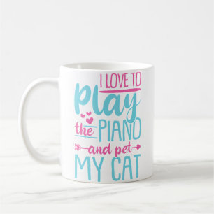 Für Klavierspieler Kaffeetasse