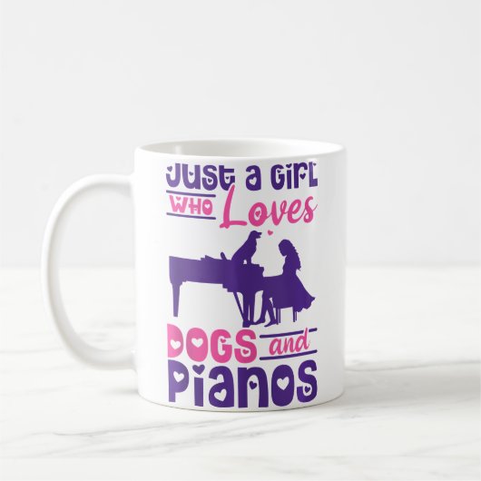 Für Klavierspieler Kaffeetasse (Links)