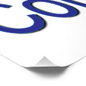 Für Komponisten ausrufen Poster (Ecke)