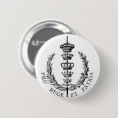 FÜR KÖNIG UND LAND BUTTON (Vorne & Hinten)