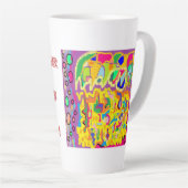 FÜR KUNST, WIE BILDER MIT WORTEN MILCHTASSE (Rechte Ecke)