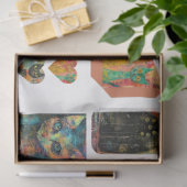 Für Künstler Katzenjammer-Journal Ephemera Seidenpapier (Geschenk)