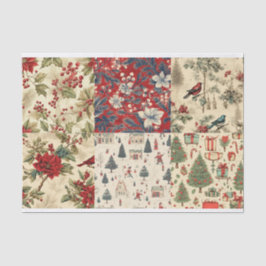 Für Künstler Vintage Weihnachten Thema Hintergrund Seidenpapier