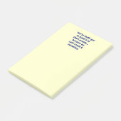 Für kurze Völker mit einer Richtung des Spaßes Post-it Klebezettel (angewinkelt)