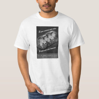 Für Land Vintages WWII WACS/WAVES/SPARS/WASPS T T-Shirt