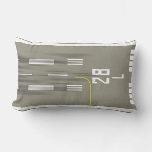 Für Landebahn Pillow freigegeben, San Fran SFO 28L Lendenkissen