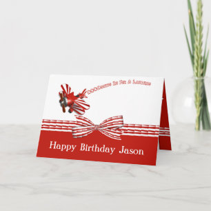 Für landenflugzeug-Geburtstag hereinkommen Karte