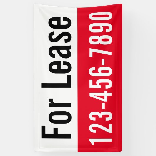 Für Lease Big Digest Telefonnummer rot schwarz Banner (Vertikal)