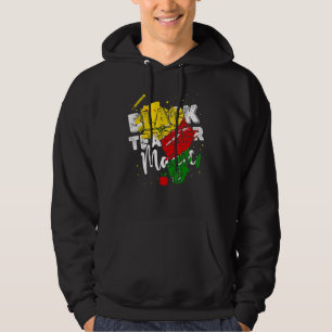 Für Lehrer Schwarze Lehrermagie Afrikanische Gesch Hoodie