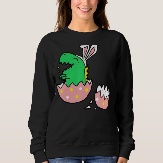 Für Lehrer zu Ostern mit sonnigen Ohren Sweatshirt (Vorderseite)